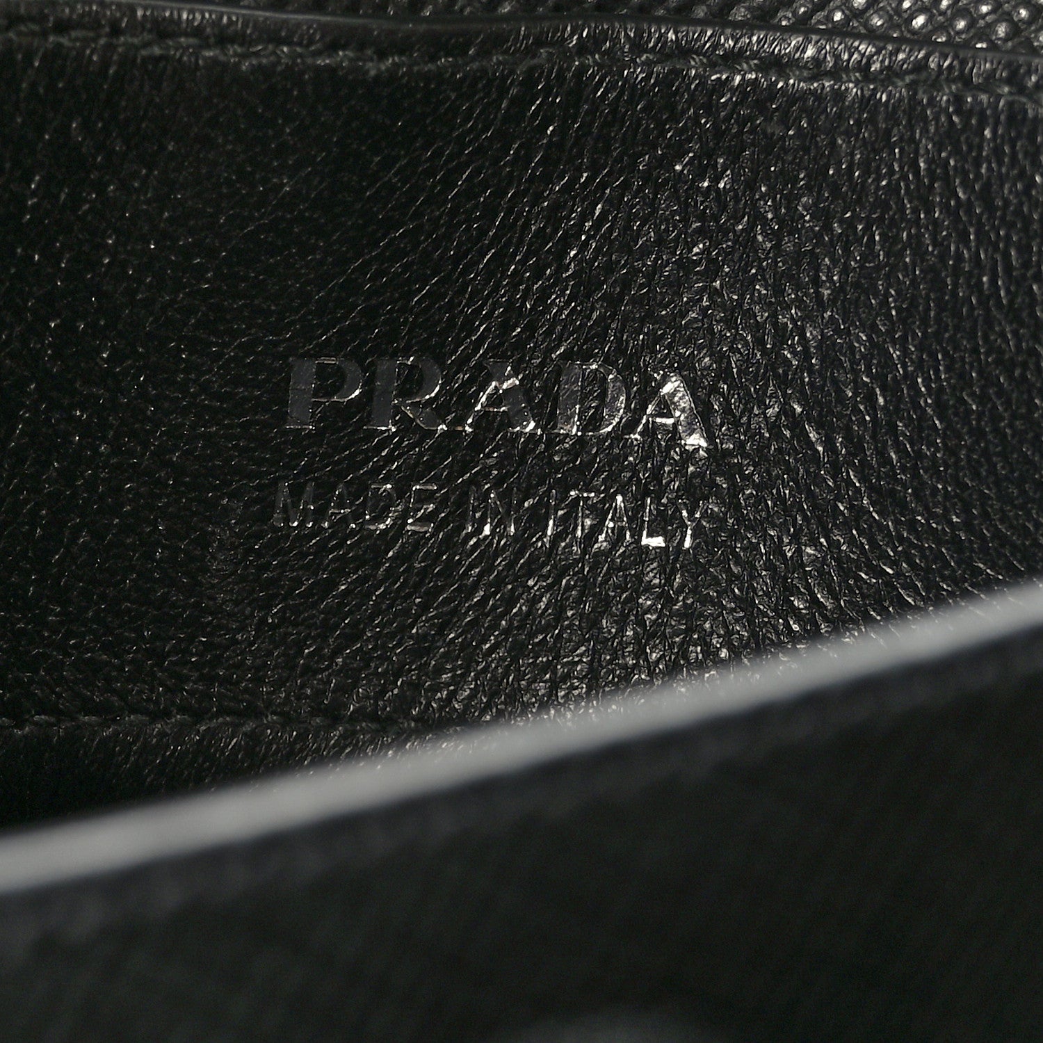 Prada Saffiano Cuir Medium Double Handle Tote Black 6 of 8