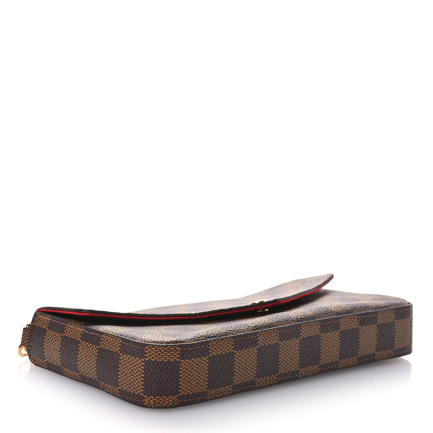 Damier Ebene Pochette Felicie Chain Wallet