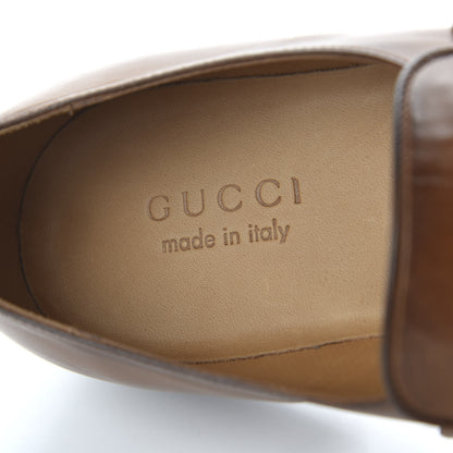 Gucci Calfskin Mens Interlocking G Slip On Loafers 9 Ombre Brown 7 of 10