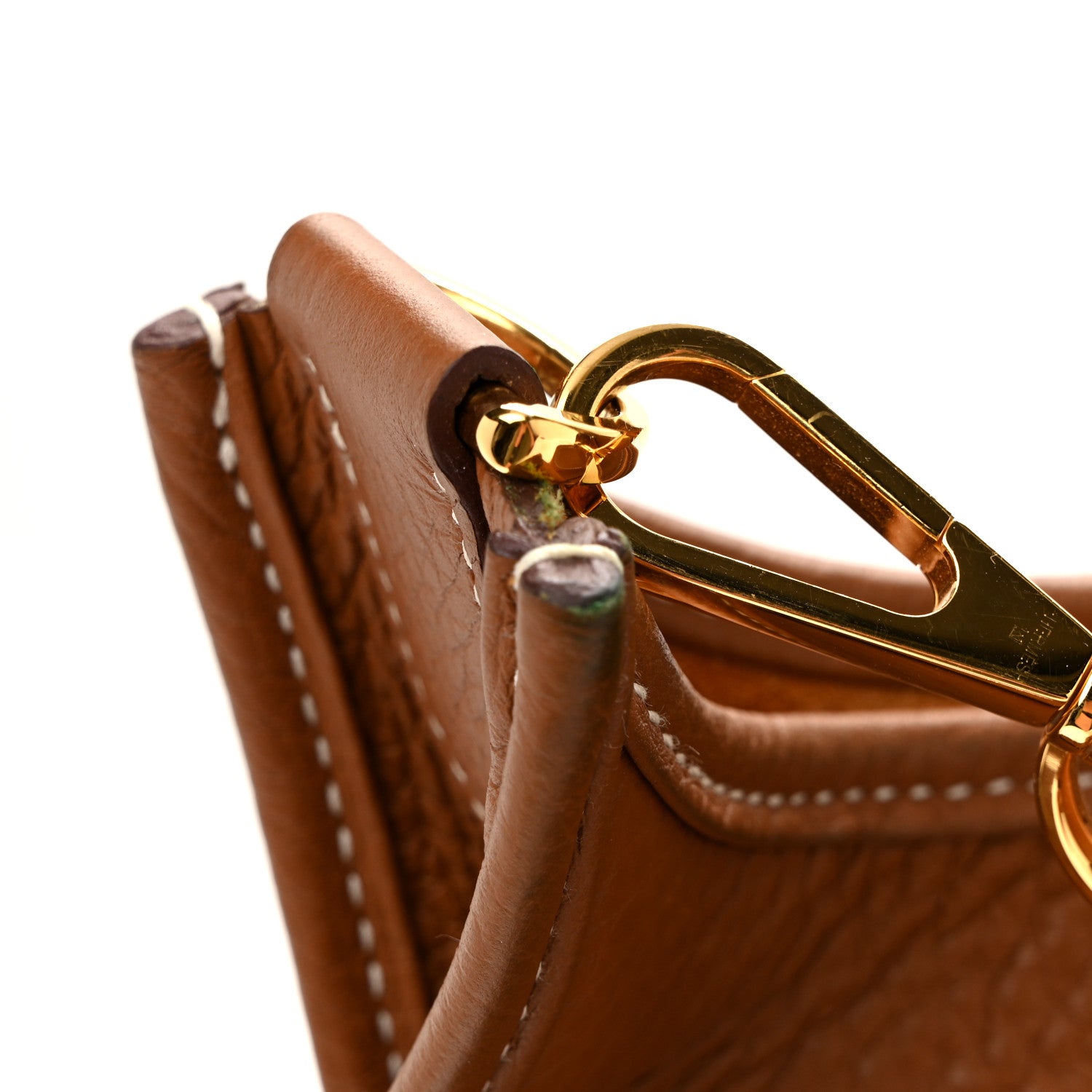 Hermes Taurillon Clemence Evelyne III PM  Gold 11 of 11