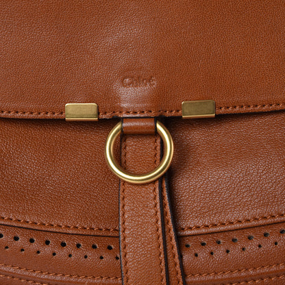 Chloe Calfskin Large Marcie Hobo Mahogany 8 of 13