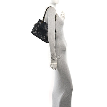 Chanel Caviar Quilted Petit Timeless Tote PTT Black 2 of 10