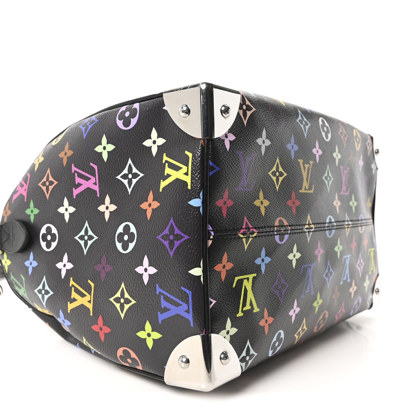 LV X TM Monogram Multicolor Speedy Soft 30 Black