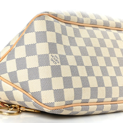 Louis Vuitton Damier Azur Delightful MM Rose Ballerine 8 of 9