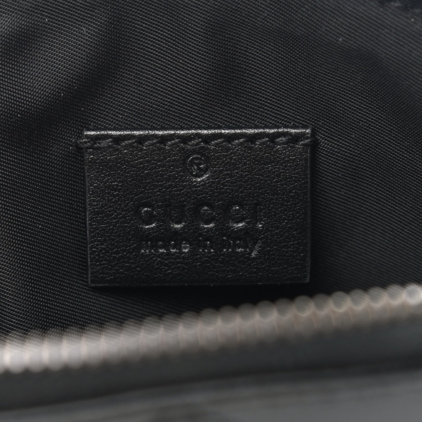 Calfskin Matelasse GG Marmont Pouch Cosmetic Case Black