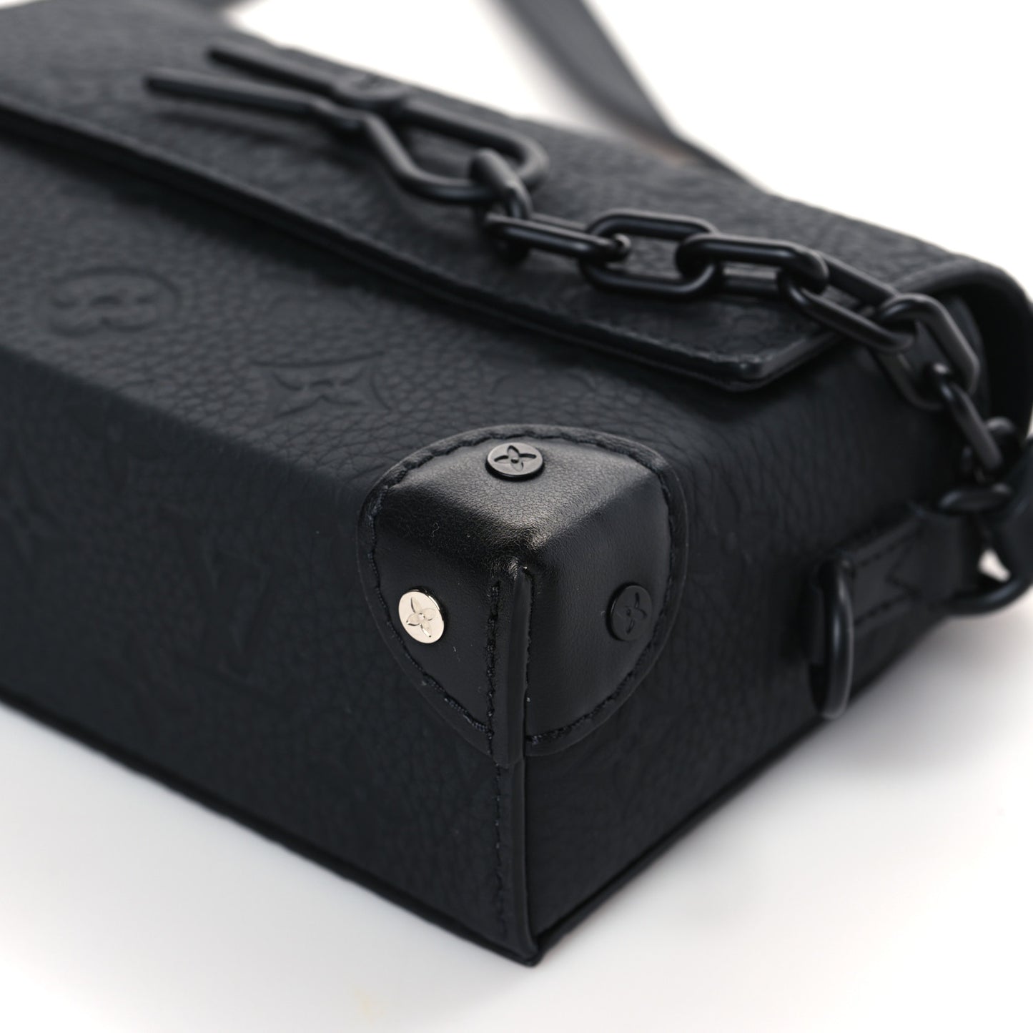 Taurillon Monogram Steamer Wearable Wallet Black