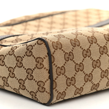 Gucci Monogram Messenger Bag Dark Brown 9 of 10