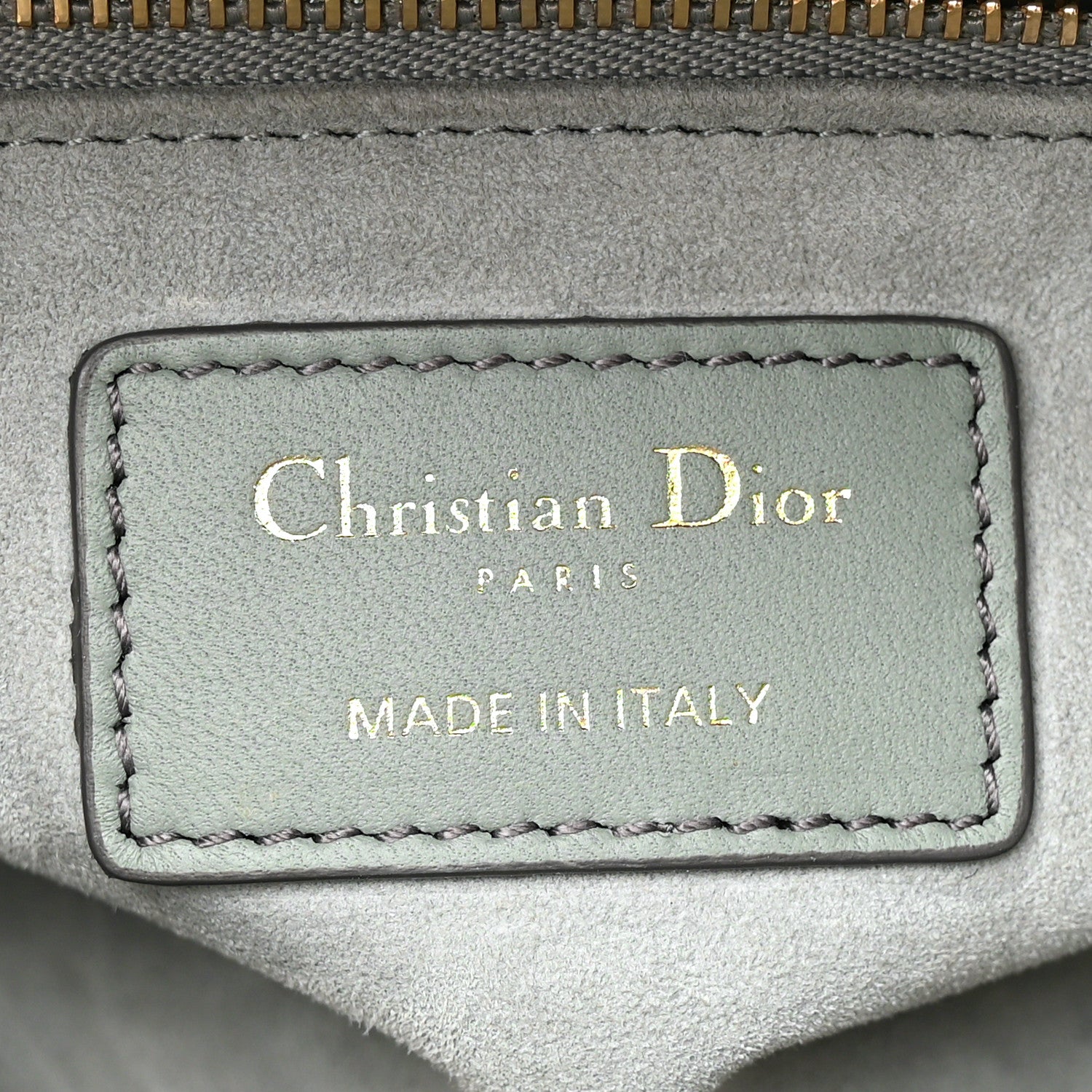 Christian Dior Lambskin Cannage Gradient Small My ABCDior Lady Dior Grey 6 of 12