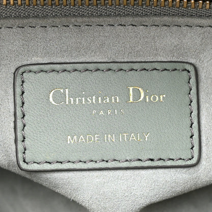 Christian Dior Lambskin Cannage Gradient Small My ABCDior Lady Dior Grey 6 of 12