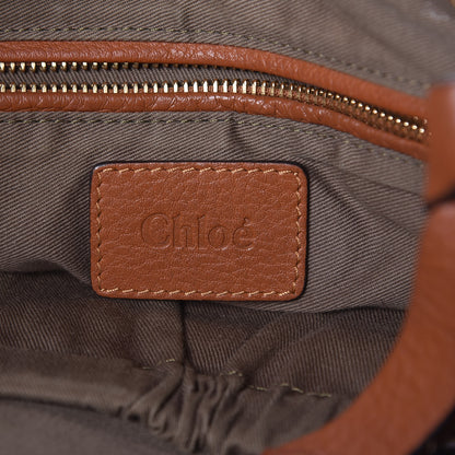 Chloe Calfskin Medium Marcie Satchel Tan 6 of 15