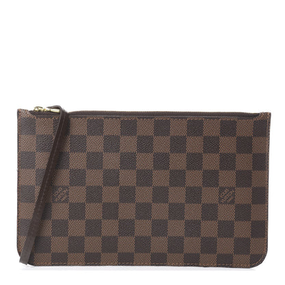 Louis Vuitton Damier Ebene Neverfull MM GM Pochette 1 of 5