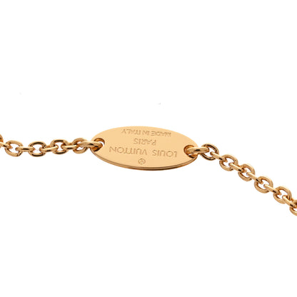 Louis Vuitton Metal Crystal LV Iconic Bracelet Gold 3 of 4