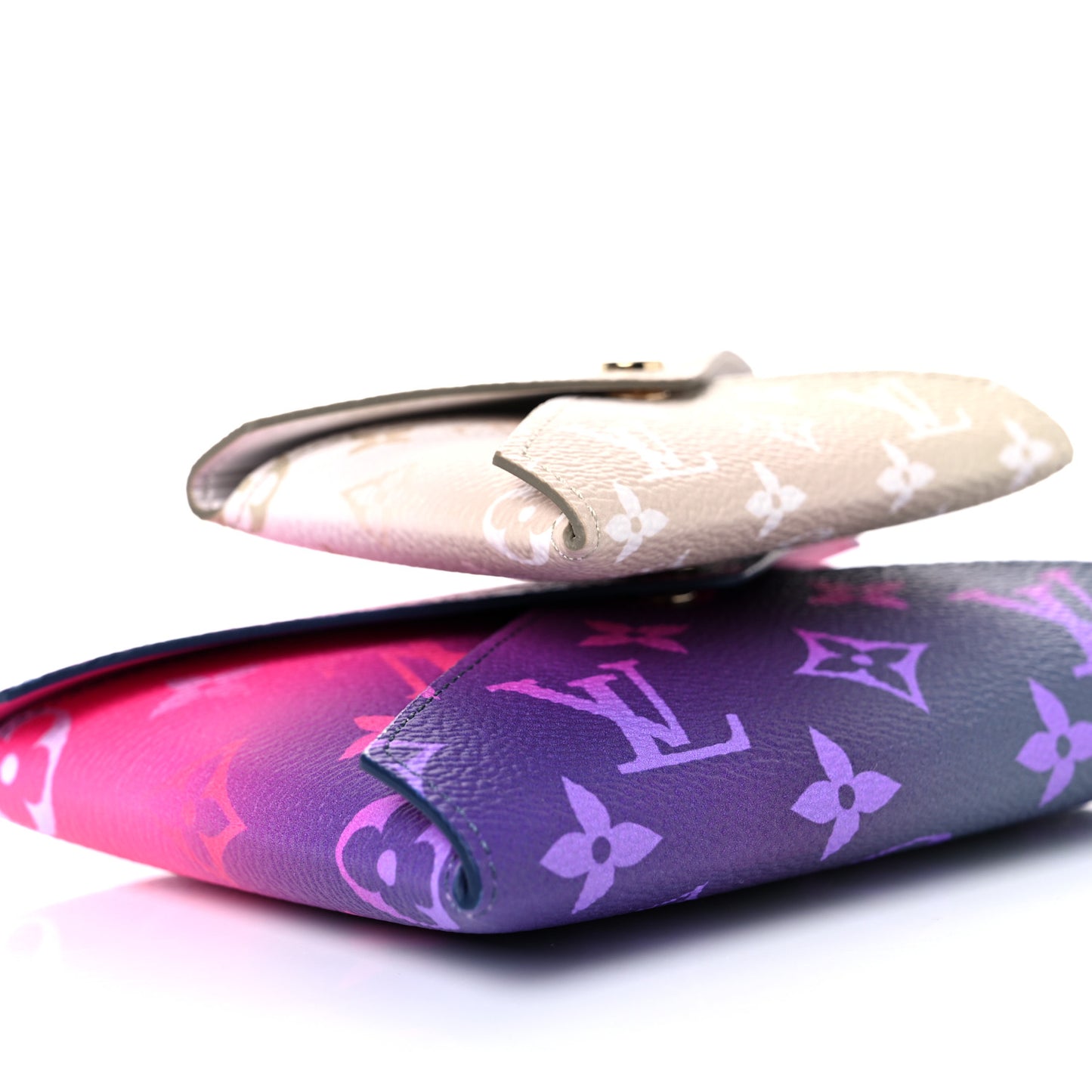 Monogram Giant Spring In The City Kirigami Pochette Set Midnight Fuchsia Sunset Kaki