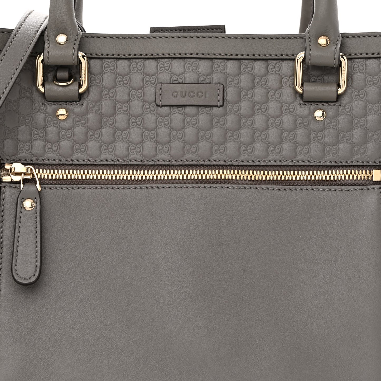 Soft Microguccissima Medium Tote Loess
