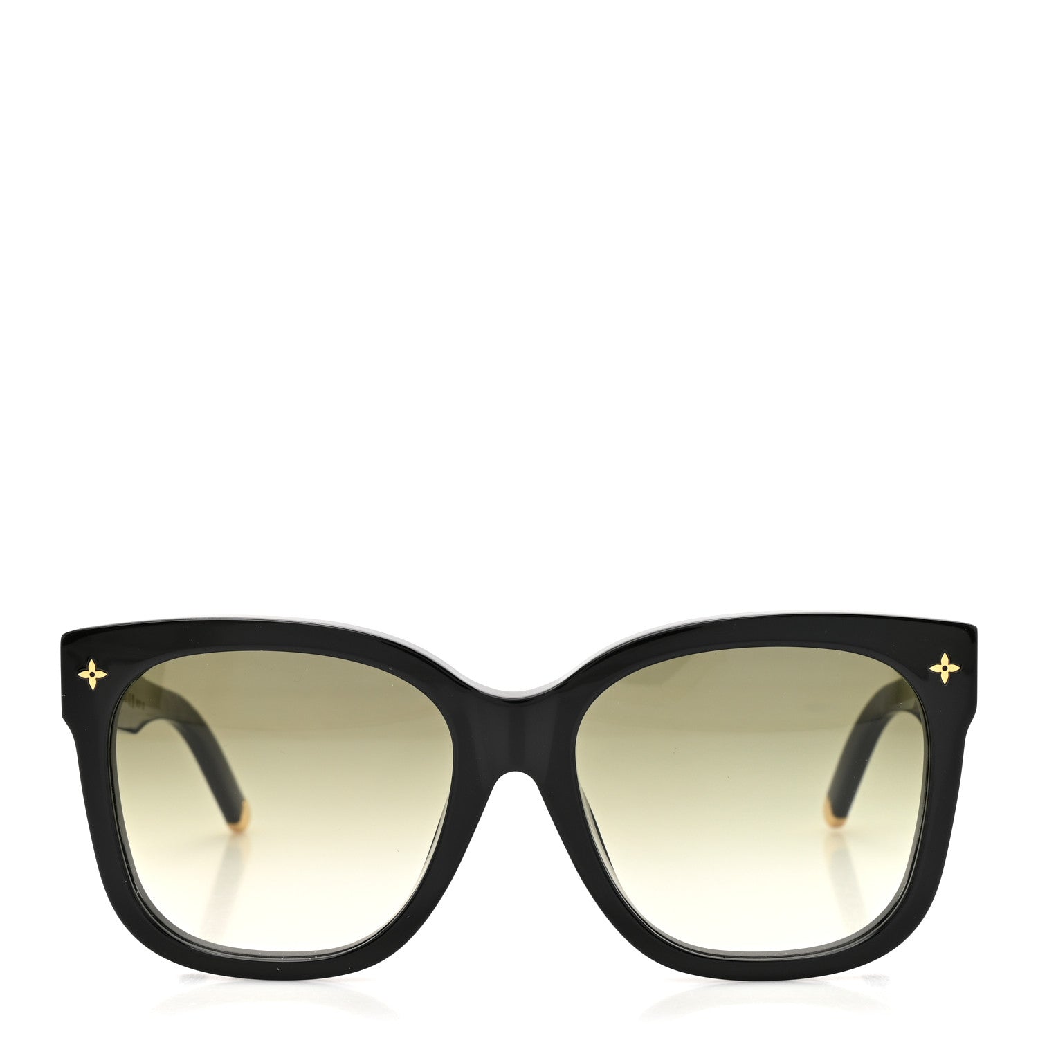 Louis Vuitton Acetate My Monogram Cat Eye Sunglasses Z1729E Black 2 of 8