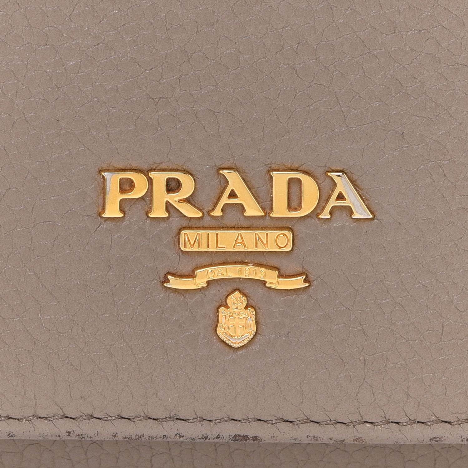 Prada Vitello Daino Continental Flap Wallet Cammeo 9 of 14