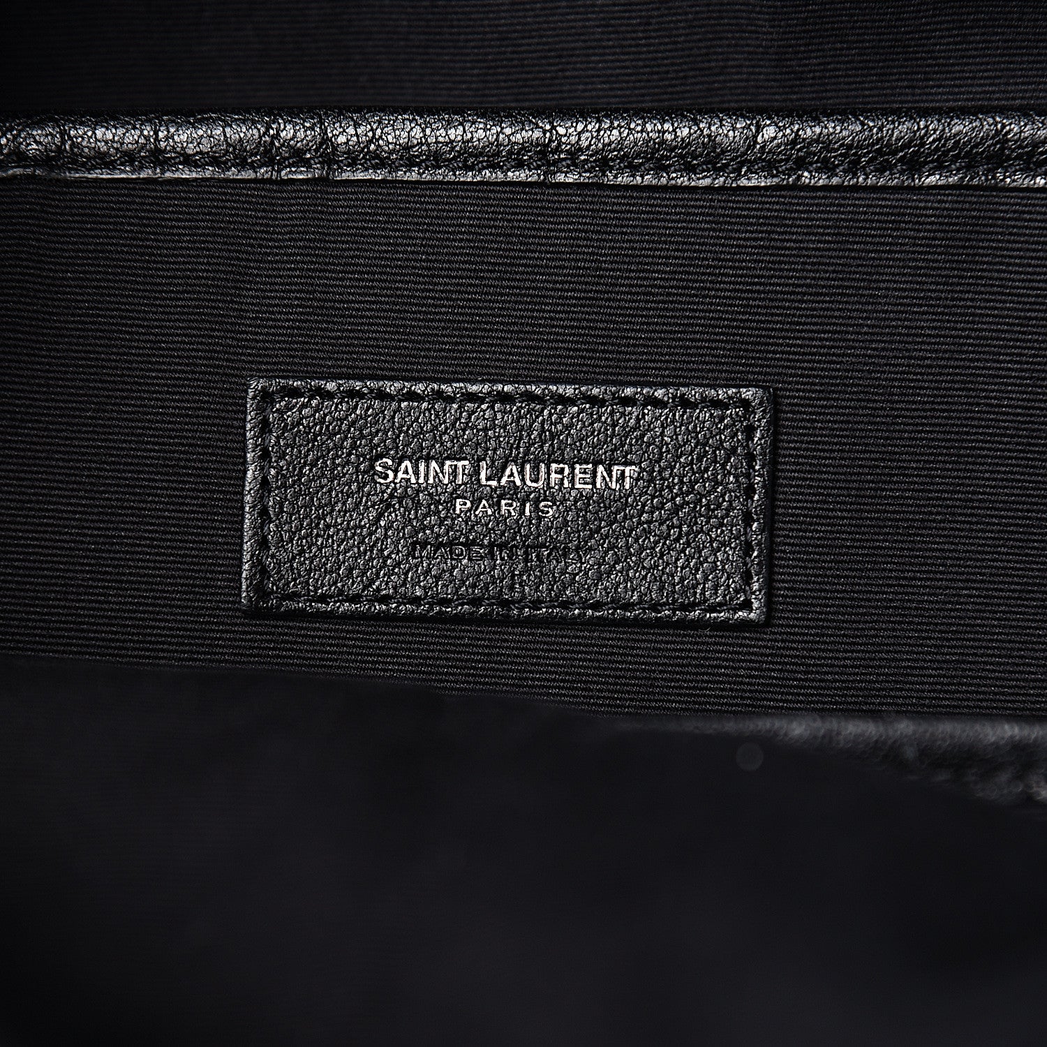 Saint Laurent Lambskin Mini City Backpack Black 6 of 12