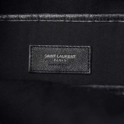 Saint Laurent Lambskin Mini City Backpack Black 6 of 12