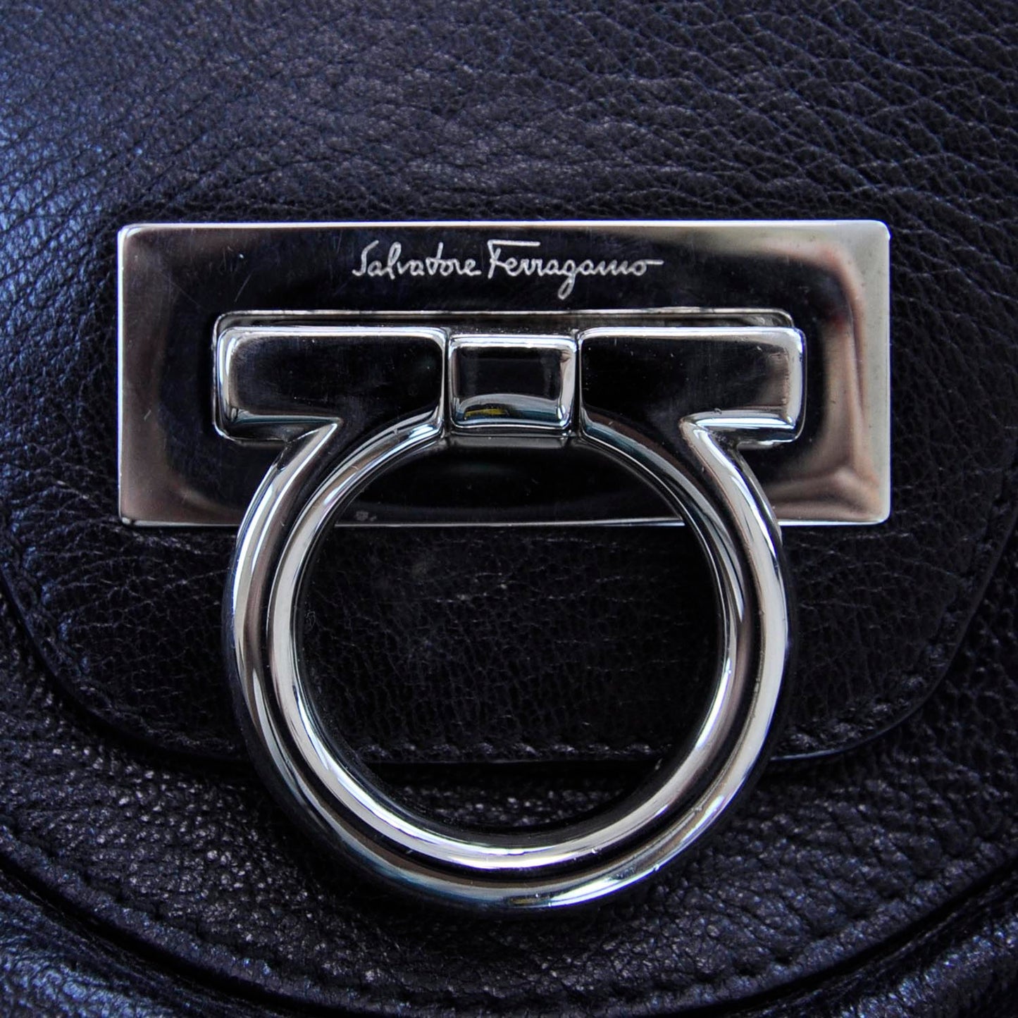 SALVATOREFERRAGAMOLeatherMarisaBlack