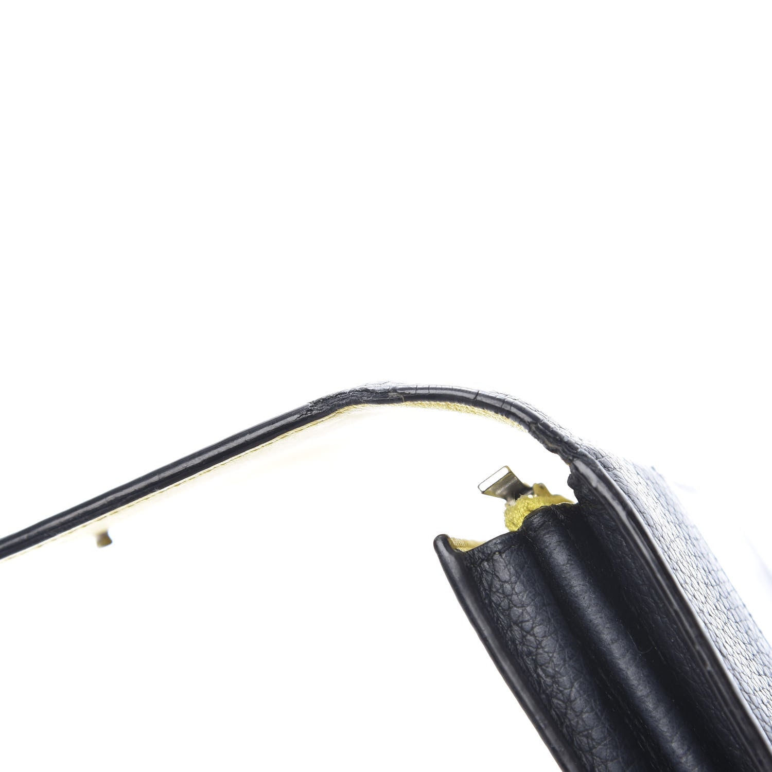 Celine Drummed Calfskin Large Multifunction Flap Wallet Black 11 of 12