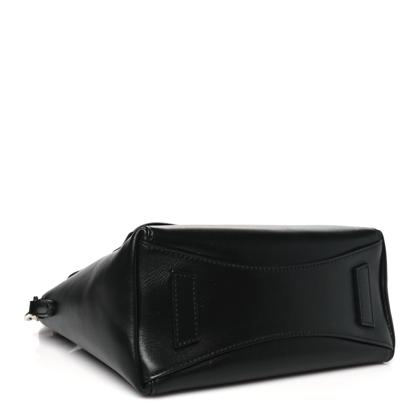 Box Calfskin Mini Sport Antigona Top Handle Bag Black
