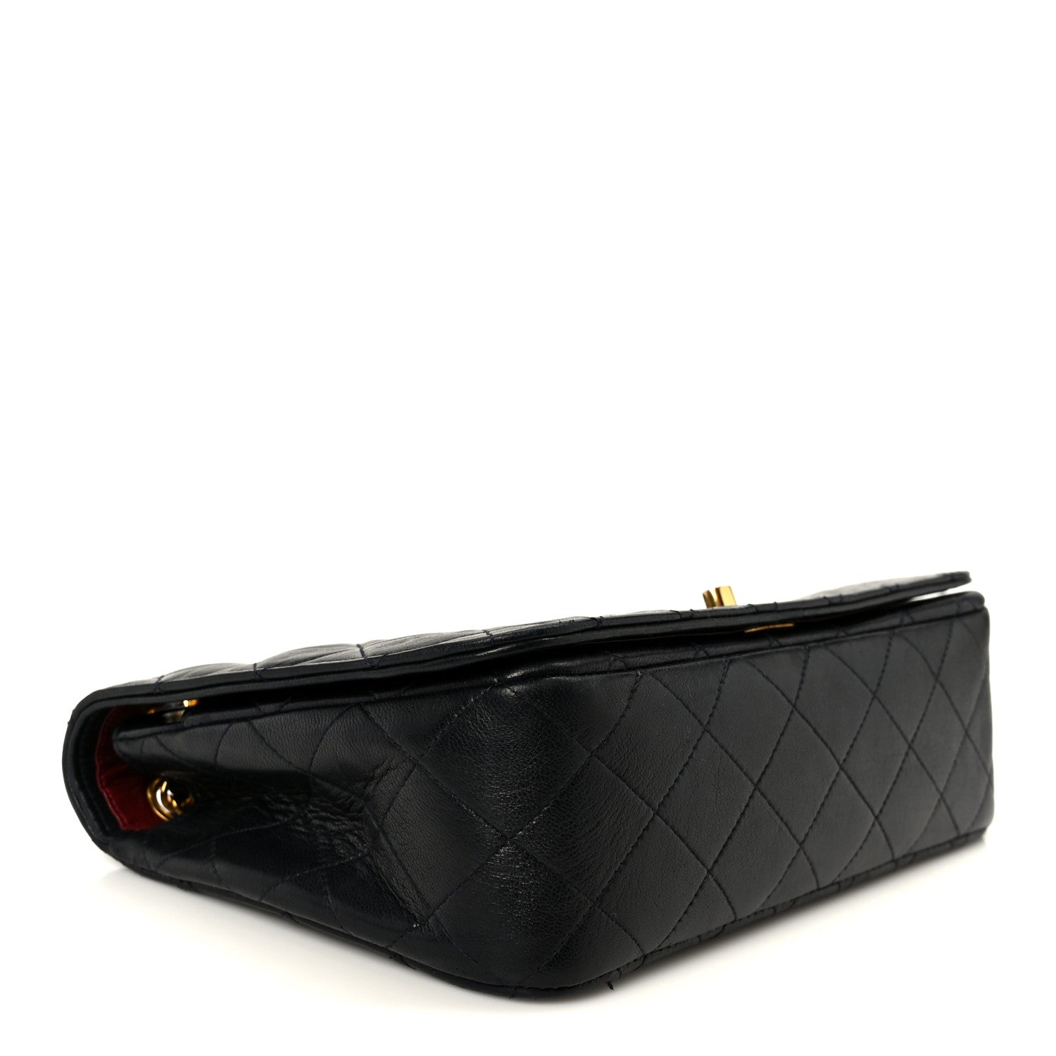 Chanel Lambskin Quilted Full Flap Black 3 of 12