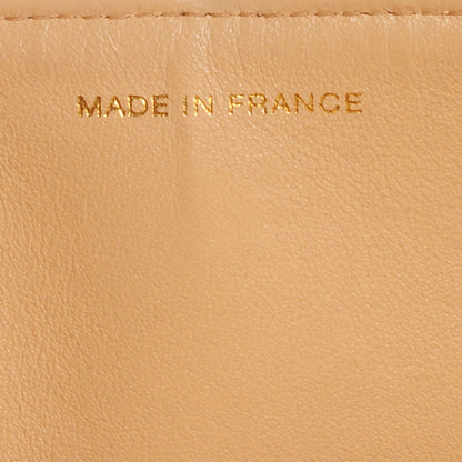 Chanel Lambskin Quilted Small Double Flap Beige 8 of 10