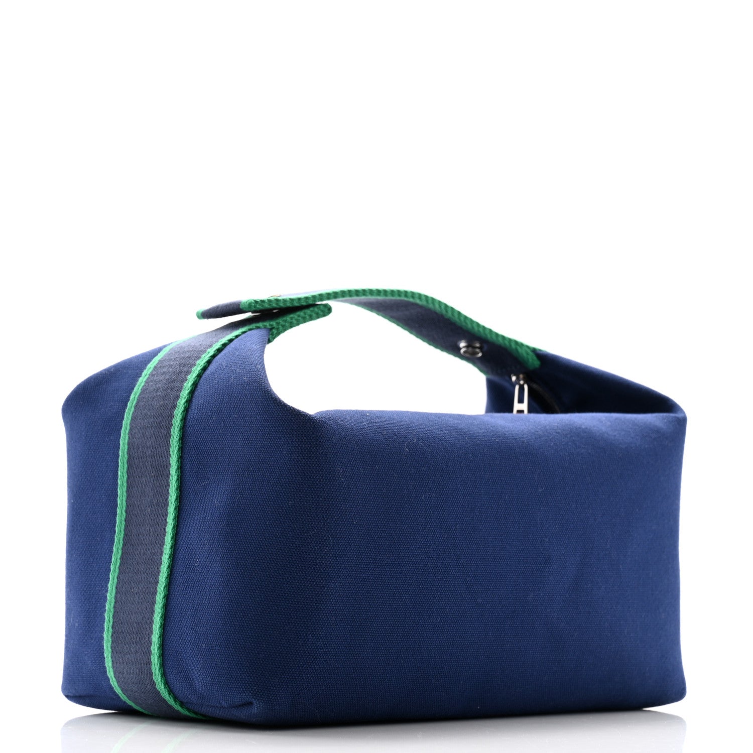 Hermes Canvas Large Bride-A-Brac Pouch Marine 3 of 7