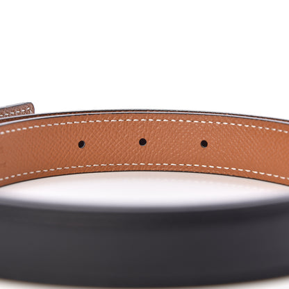 Hermes Swift Epsom 24mm Mini Constance H Belt 90 Black Gold 5 of 7