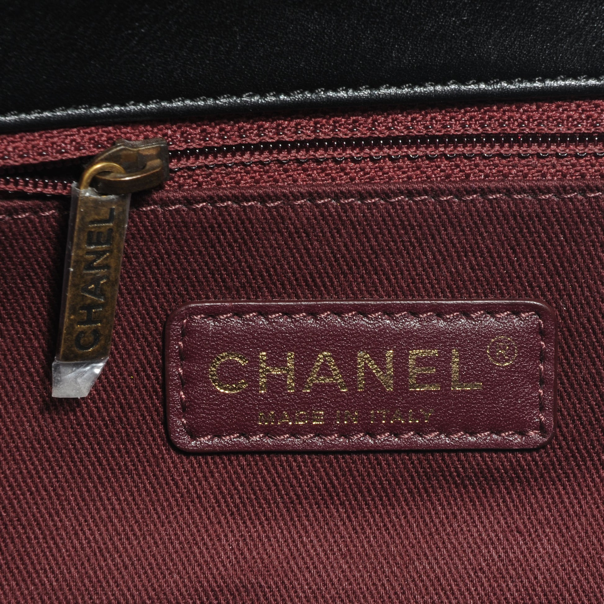Chanel Calfskin Quilted Large Perfect Edge Flap Black 7 of 10