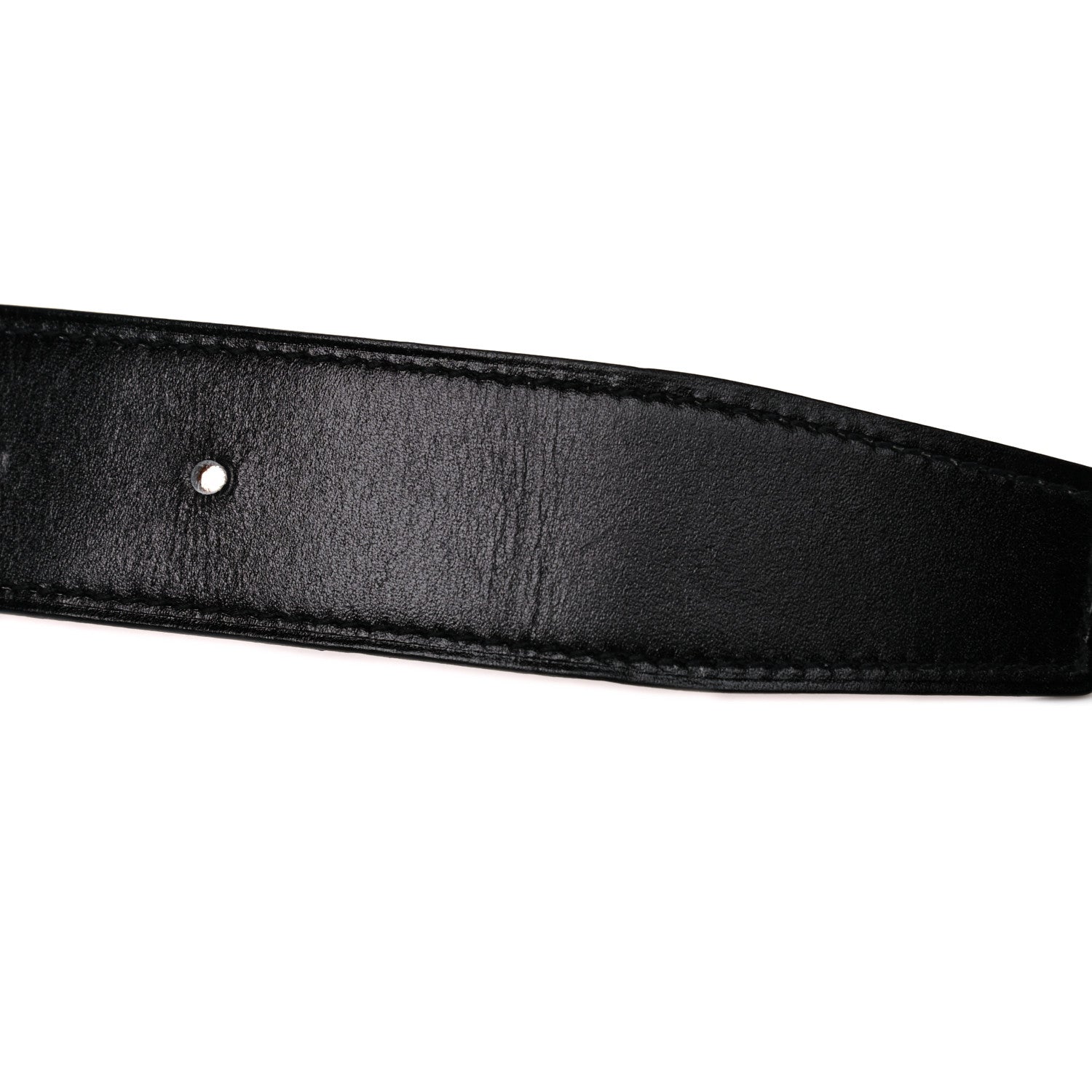 Hermes Box Togo 32mm H Belt 75 Black Gold 8 of 10