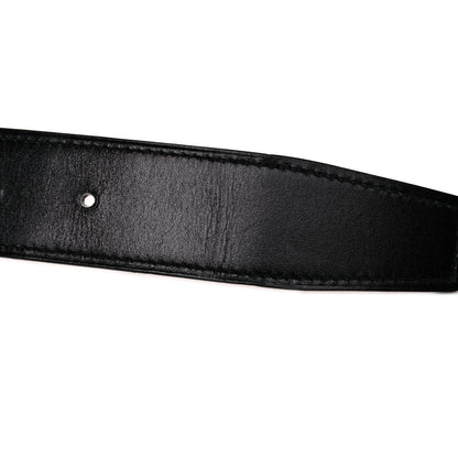 Hermes Box Togo 32mm H Belt 75 Black Gold 8 of 10