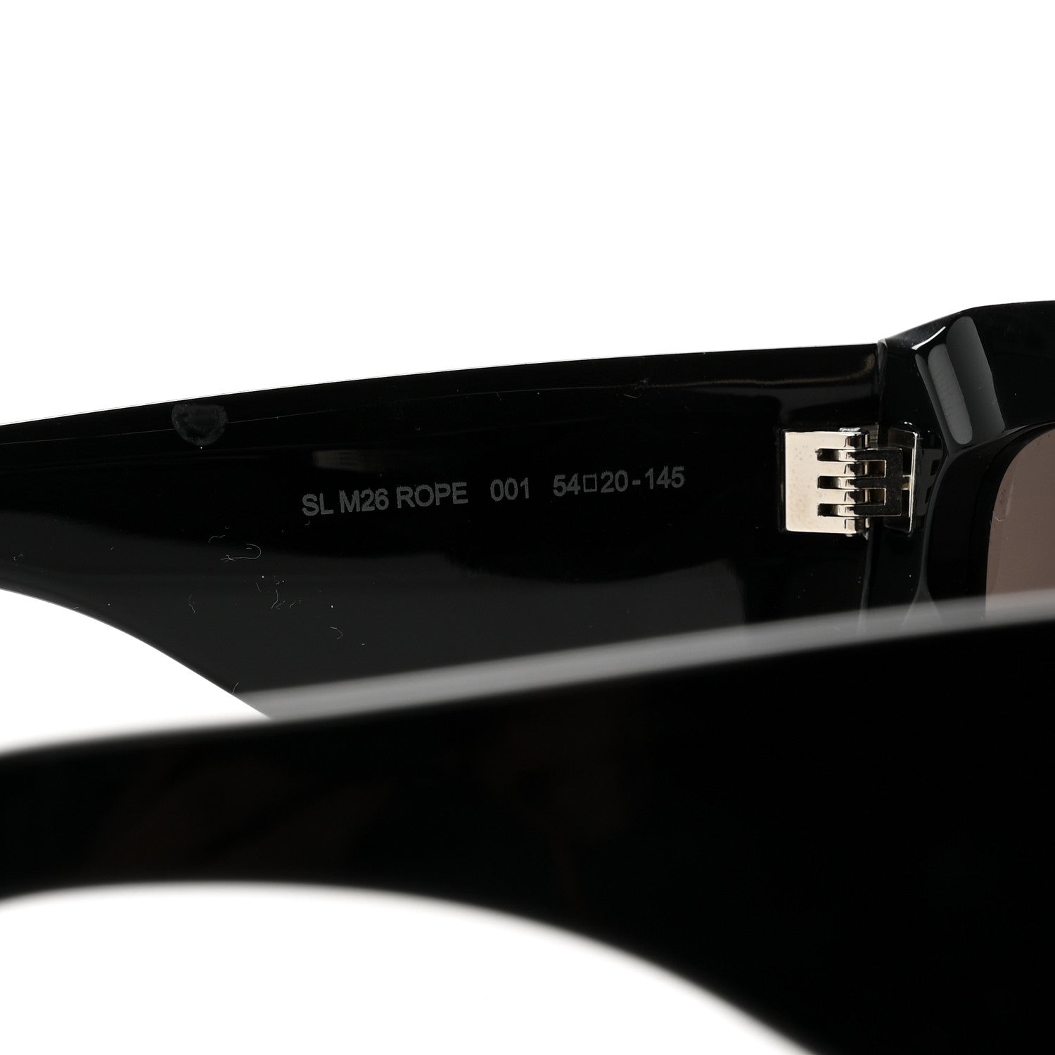 Saint Laurent Acetate Rope Sunglasses SL M26 Black 5 of 6
