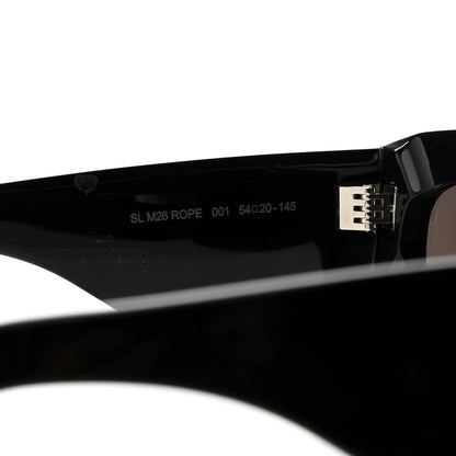 Saint Laurent Acetate Rope Sunglasses SL M26 Black 5 of 6