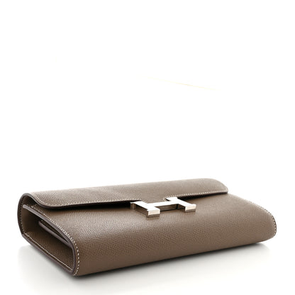 Hermes Epsom Constance Long To Go Wallet Etoupe 3 of 14