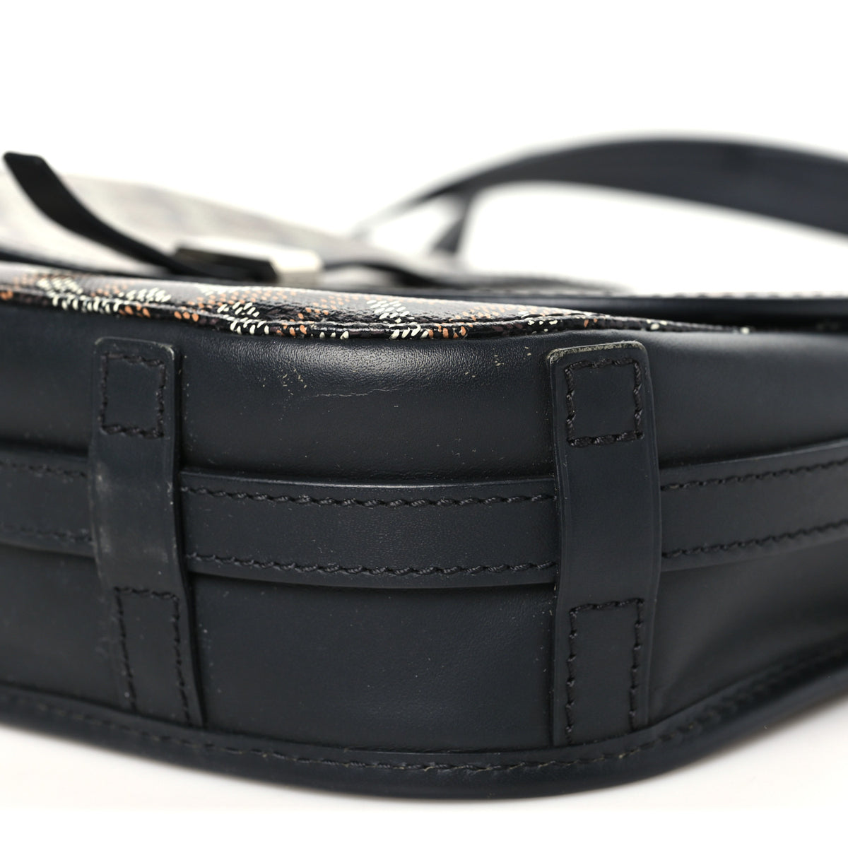 Goyardine Belvedere II PM Messenger Bag Black
