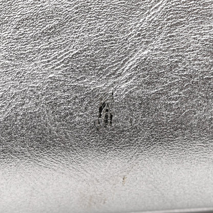 Chanel Metallic Aged Calfskin Quilted Medium Gabrielle Hobo Silver 11 of 11