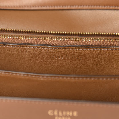 Celine Box Calfskin Medium Classic Box Flap Bag Camel 11 of 12