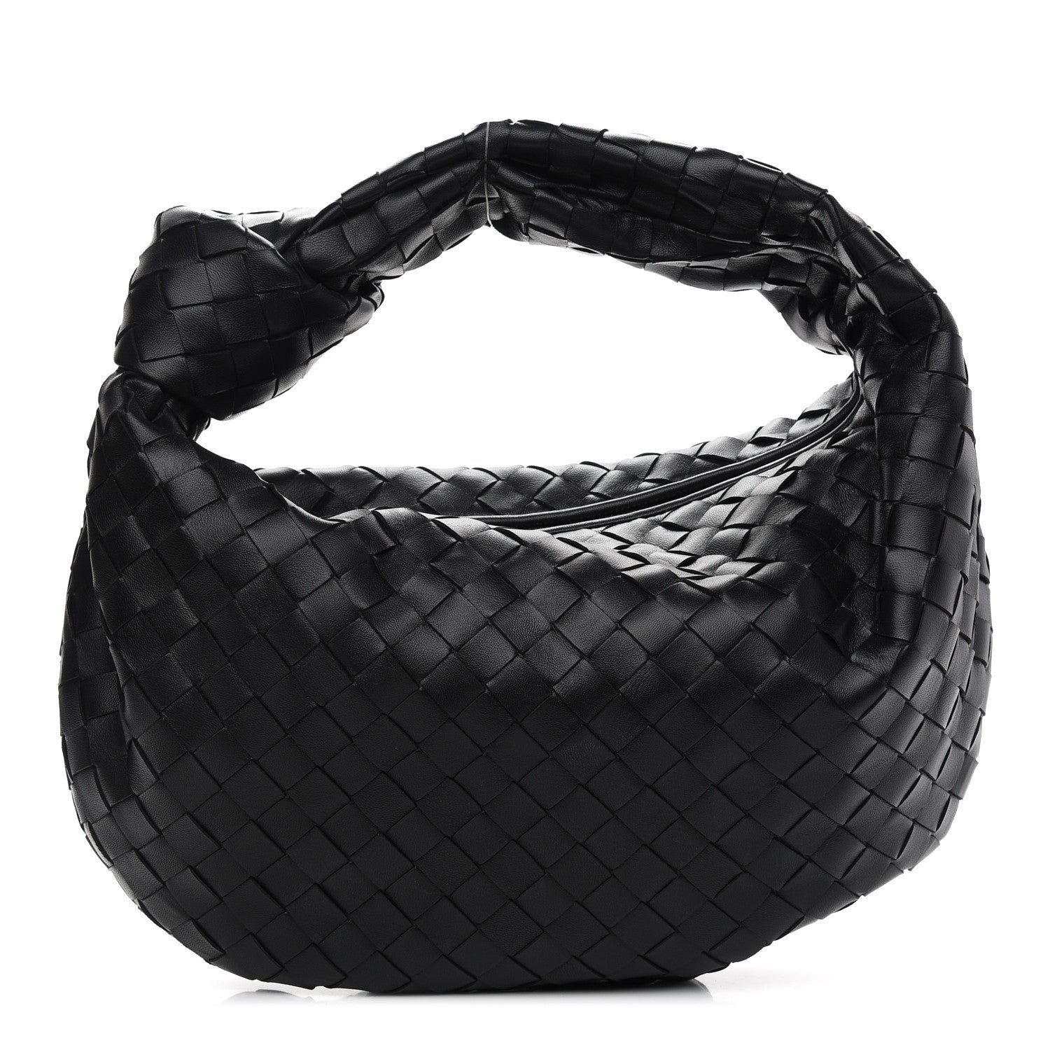 Bottega Veneta Nappa Intrecciato Teen Jodie Hobo Black 1 of 9