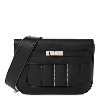 Hermes Swift Grain d'H Sac Berline 28 Black 1 of 10