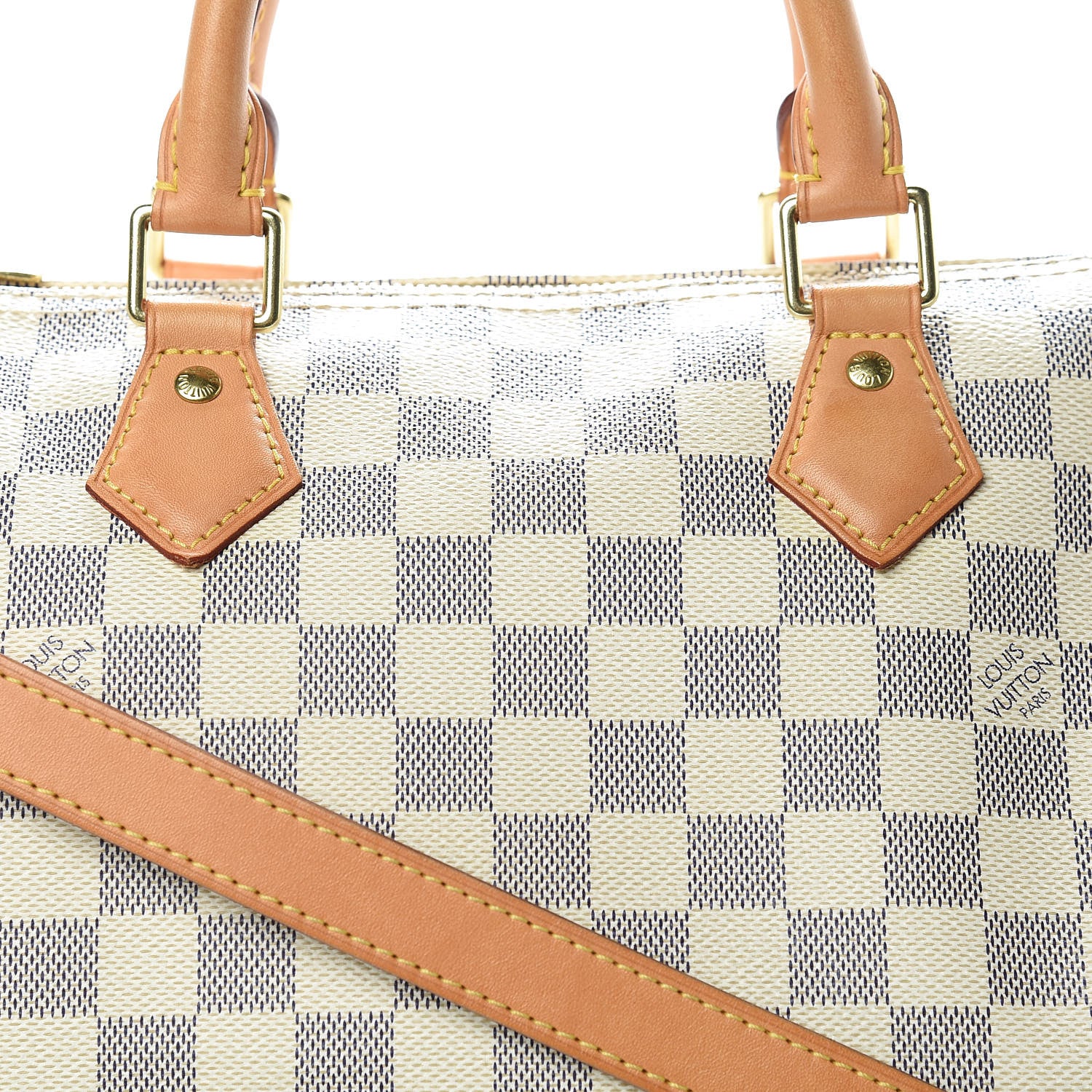 Louis Vuitton Damier Azur Speedy Bandouliere 30 9 of 18