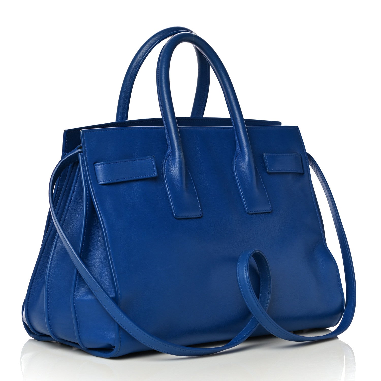 Saint Laurent Calfskin Small Sac De Jour Outremer 3 of 27