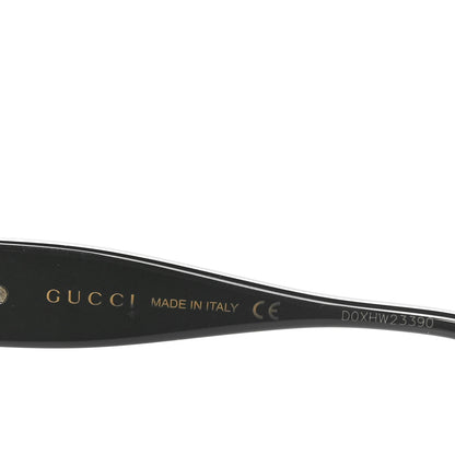 Gucci Acetate Square Frame Chain Sunglasses GG1023S Black 5 of 7