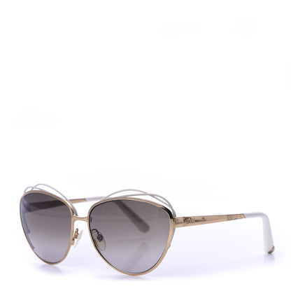 Christian Dior Metal Dior Songe Sunglasses Gold White 2 of 14