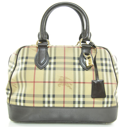 Burberry Haymarket Check Bag Brown 4 of 9
