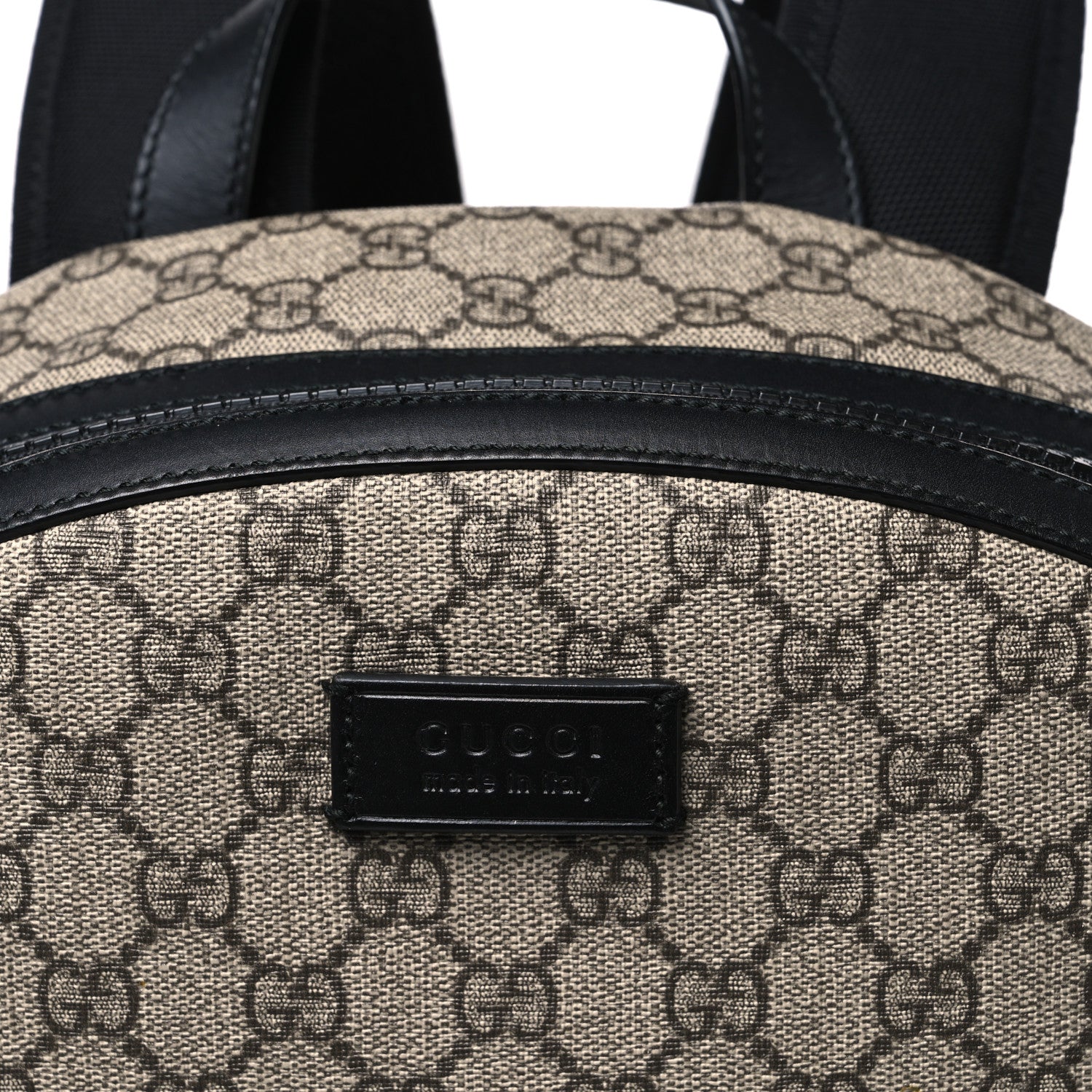 Gucci GG Supreme Monogram Medium Backpack Black 7 of 9