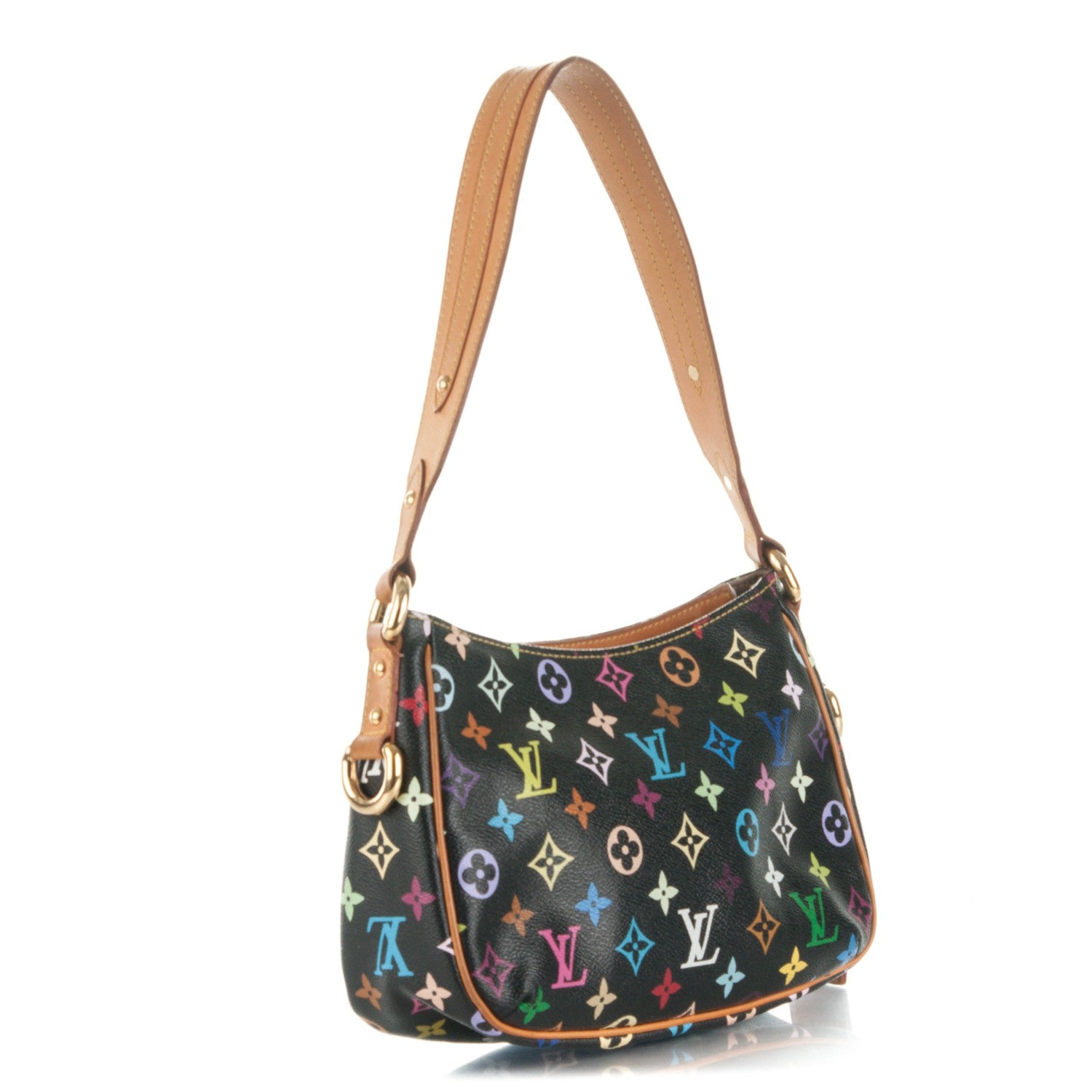 Louis Vuitton Monogram Multicolor Lodge PM Black 3 of 7