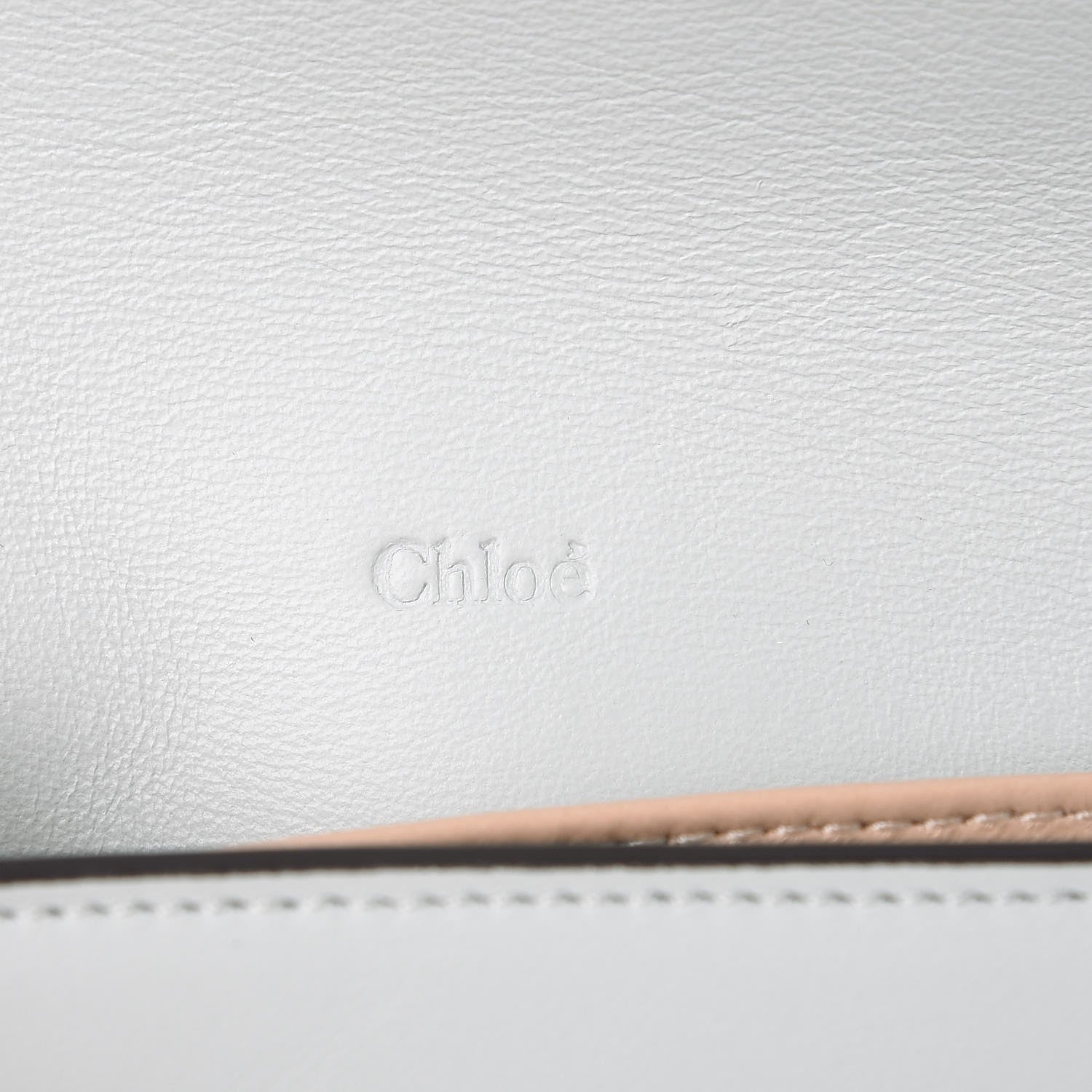 Chloe Calfskin Georgia Flap Wallet Airy Grey 6 of 9