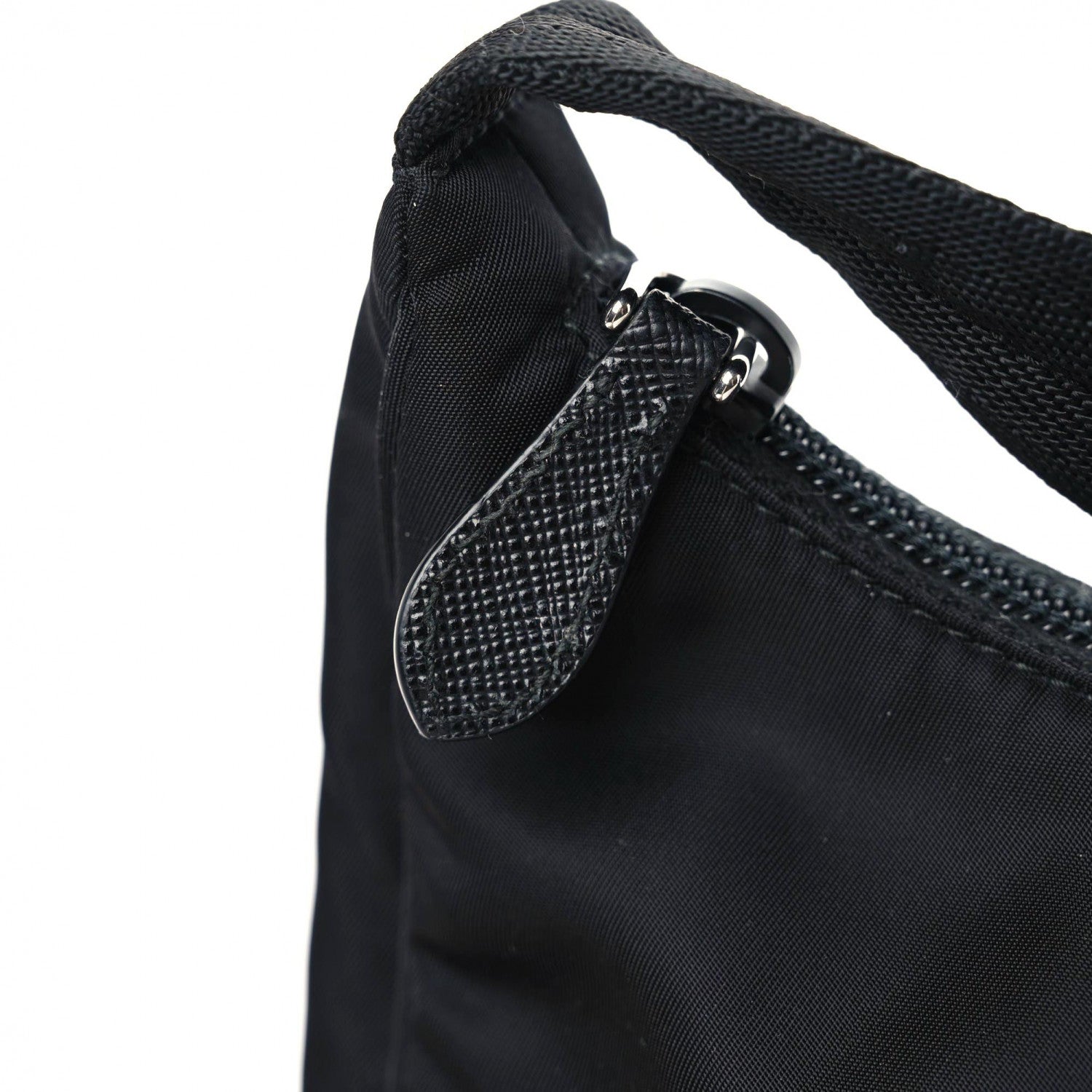 Prada Tessuto Nylon Mini Re-Edition 2000 Bag Black 14 of 14