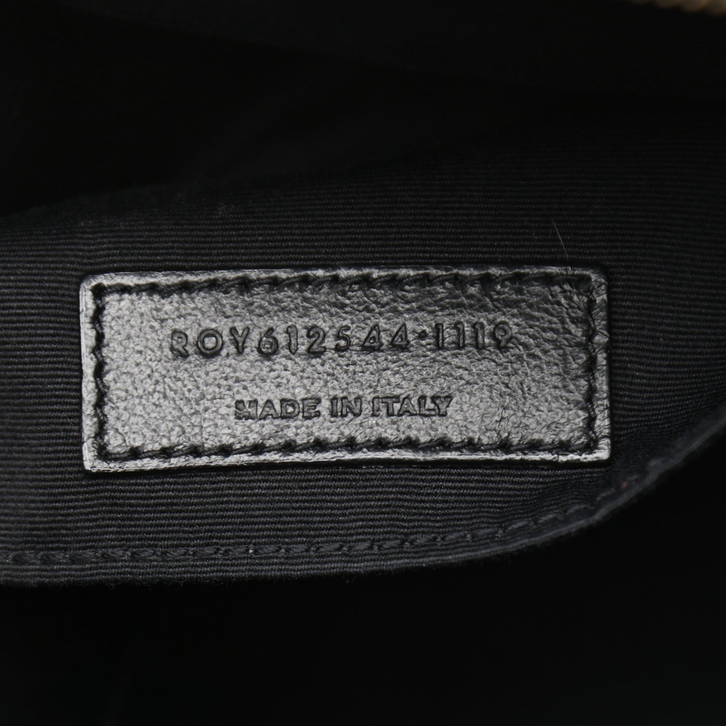 Calfskin Matelasse Monogram Lou Camera Bag Black